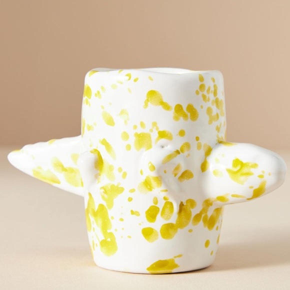 NWT Set of 2 Anthropologie Vita Shot Glasses Puffer Fish Shark Chartreuse Mint - Picture 2 of 16